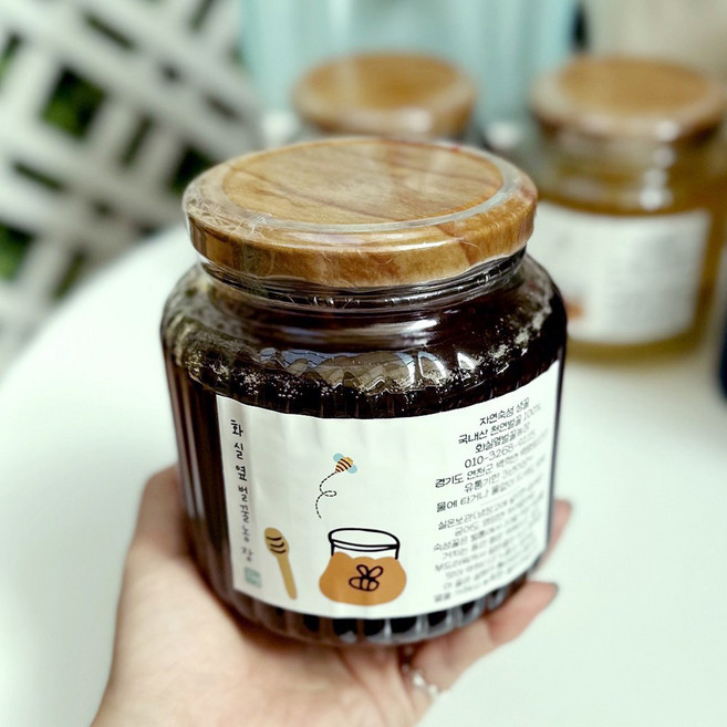 천연벌꿀 1kg 자연숙성꿀 아카시아 야생화 약밤꿀 햇꿀 생꿀 봉개꿀 무설탕 스티로폼포장, 아카시아꿀, 1개