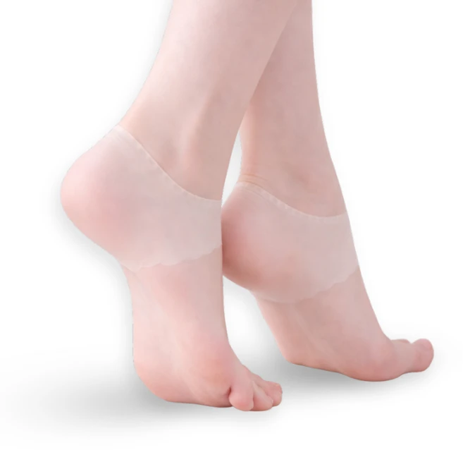 바시스 초슬림 실리콘 각질케어 발뒤꿈치 보습 양말 패드 1+1, 12g, 1개, 2개입 - 쿠팡