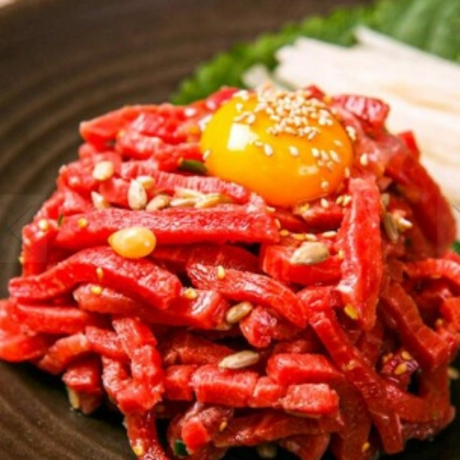 한우 1등급 육회200g 소스포함 신선, 200g, 1개