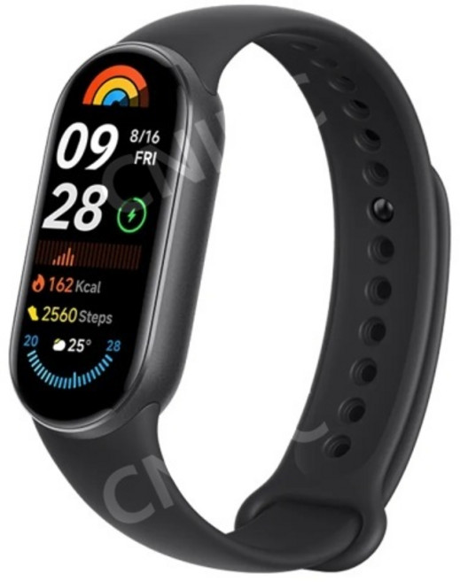 미밴드9 샤오미 스마트워치 스마트시계 미밴드9 NFC, 일반버전, 블랙