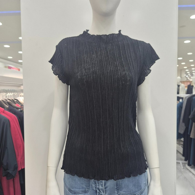 프렐린 프렐린 블랙 링클 티셔츠/RTP252SA1_OD_OD_OD