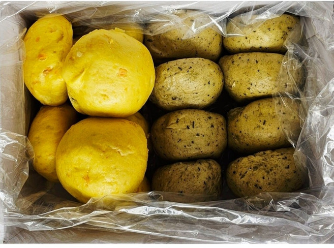 [영이쭈니] 양구 수제 곰취찐빵 16개, 1박스, 1kg