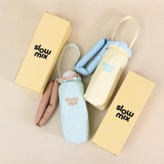 슬로우믹스 UV 자외선차단 우양산 암막 초경량 미니