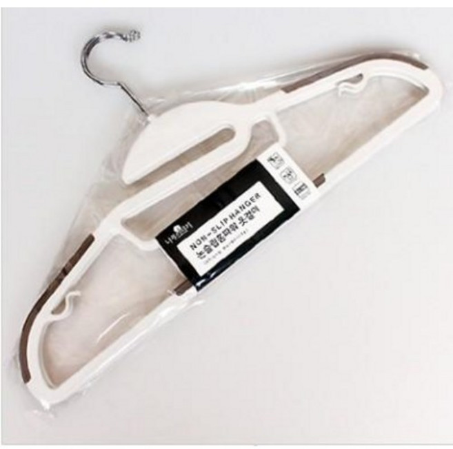 논슬립 홈파워 옷걸이 3p 옷걸이행거 옷정리 플라스틱 옷장 옷수납 판촉 용품, 3개