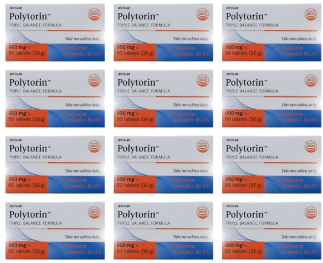 제코랩 폴리토린 Polytorin 60정 12박스 트리플 밸런스 포뮬러 베르가못 베르베린 541704