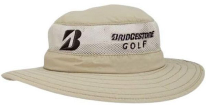 브리지스톤골프 벤티드 썬햇 카키 2023 골프 모자, 1개
