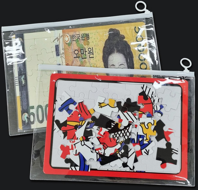 더이안 어르신 치매예방퍼즐 고도리퍼즐 3종세트 효도선물 부모님선물, 보관지퍼백1개, 1개