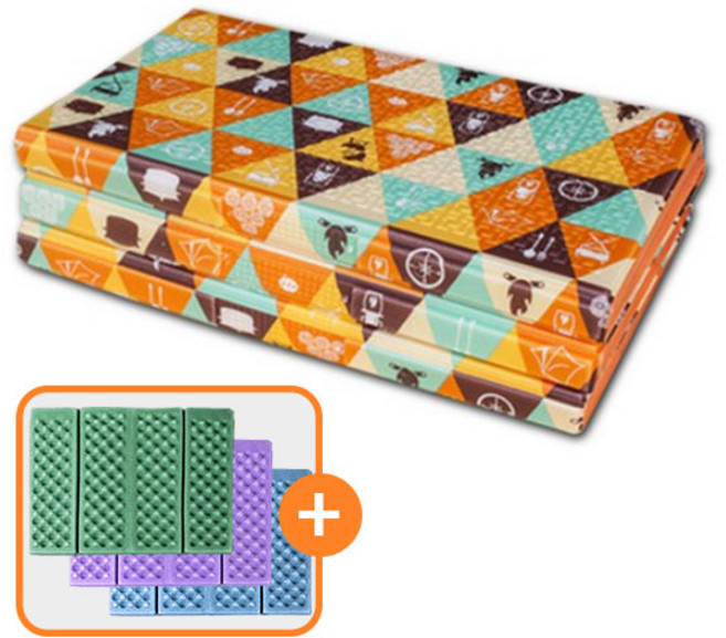 이스트렉스( ESTREX) 한정 수량 특별 행사가 고급 캠핑 매트 캠프특대형(210cm*270cm) 사은품증정