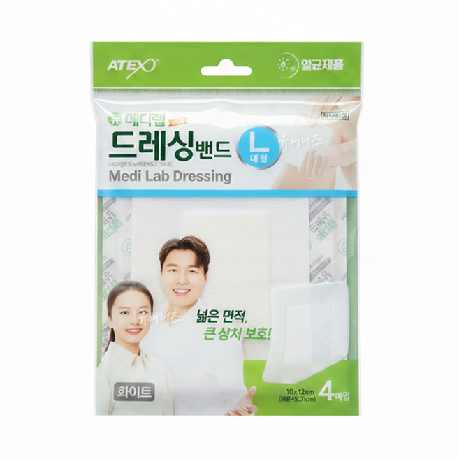 뉴 메디랩 드레싱밴드, 10개, 4개입
