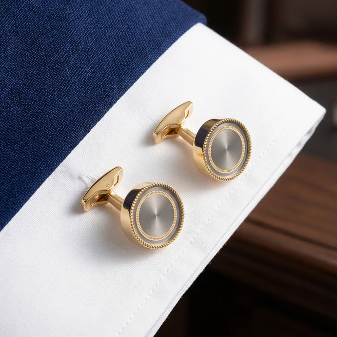 남성용 커프스 버튼 셔츠 커프스 단추 양복 선물세트