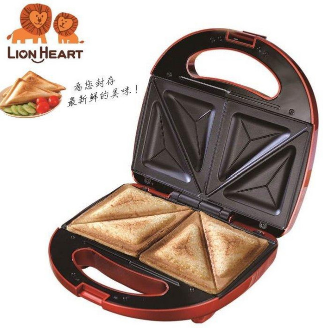 獅子心 LION HEART 三明治點心機 LST-138 為您封存最新鮮的美味