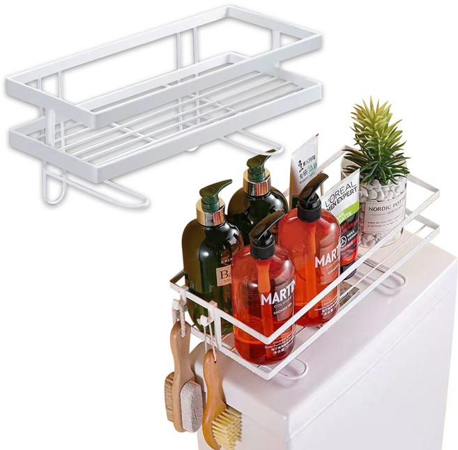 심플리프 무타공 화장실 변기 선반, 1개