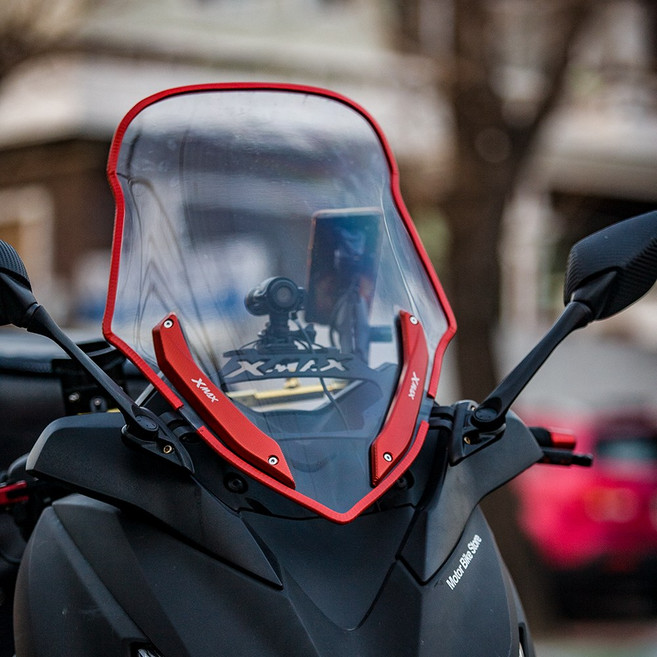 오토바이 바이크 윈드 스크린 몰딩 10cm, 1개