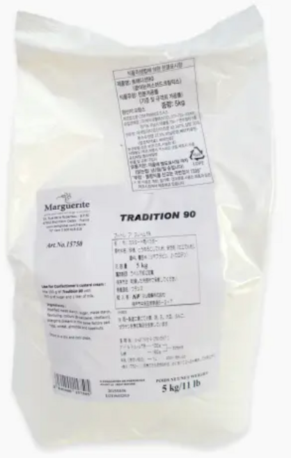 트래디션90(끓이는카스타드크림믹스)5kg, 5kg, 1개