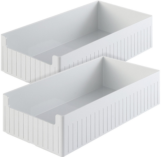 팬트리 수납 정리함 서랍 정리 리빙박스 중 2개, 낮은형(대) 2개, 1개