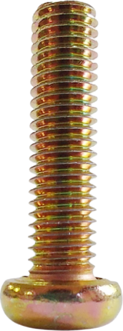 금성볼트공업 일반 철 둥근머리 볼트 냄비 머신 PH-S SS 십자 마루 1개, M3, 8mm