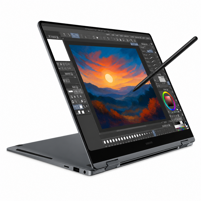 삼성전자 갤럭시북5 Pro 360 울트라5 /16인치 /풀박스 /화면터치, NT960QHA, WIN11 Pro, 16GB, 512GB, 그레이