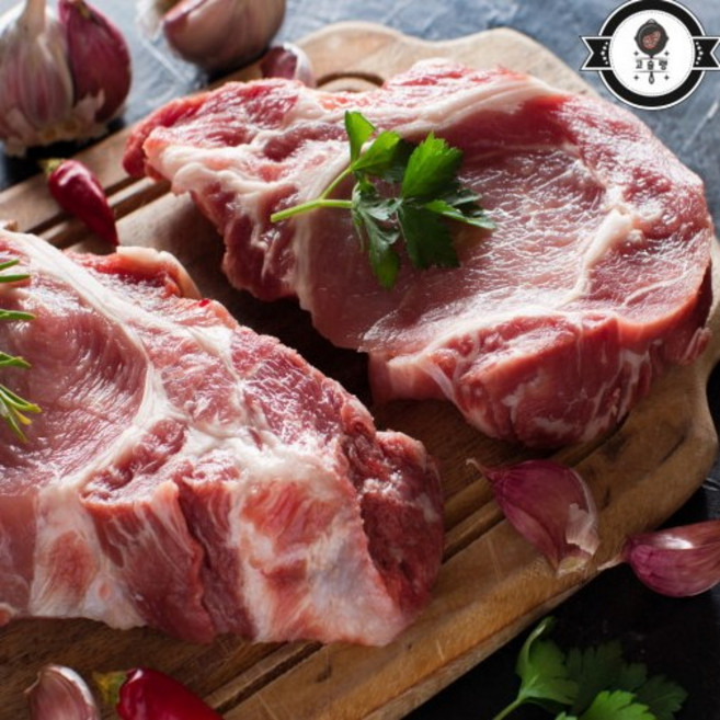 고슐랭 솔트에이징 대용량 목살 600g 1kg (캠핑 바베큐 구이용 밀키트 홈쿡 200g개별포장가능), 1개, 개별포장(200gx5팩)