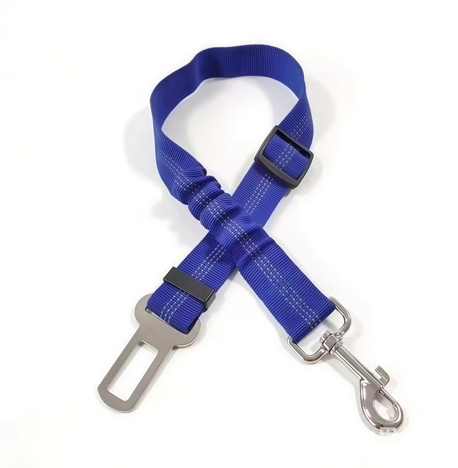 22GTP 강아지 차량용 안전벨트 반려동물 애견 안전벨트, 1개, 블루