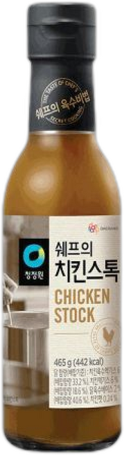 청정원 쉐프의 치킨스톡, 1개, 465g
