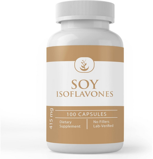 이소플라본 글린신 415mg 100캡슐 고함량 고용량 미국산 Isoflavones, 100, 1