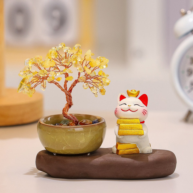 소베스트 골드냥 인테리어 소품 마네키네코 장식 3종 행운 재물운, 운반