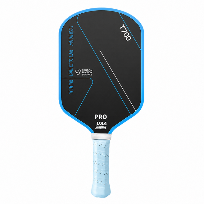 T700 碳纖維 匹克球拍套裝, 藍色, 1套