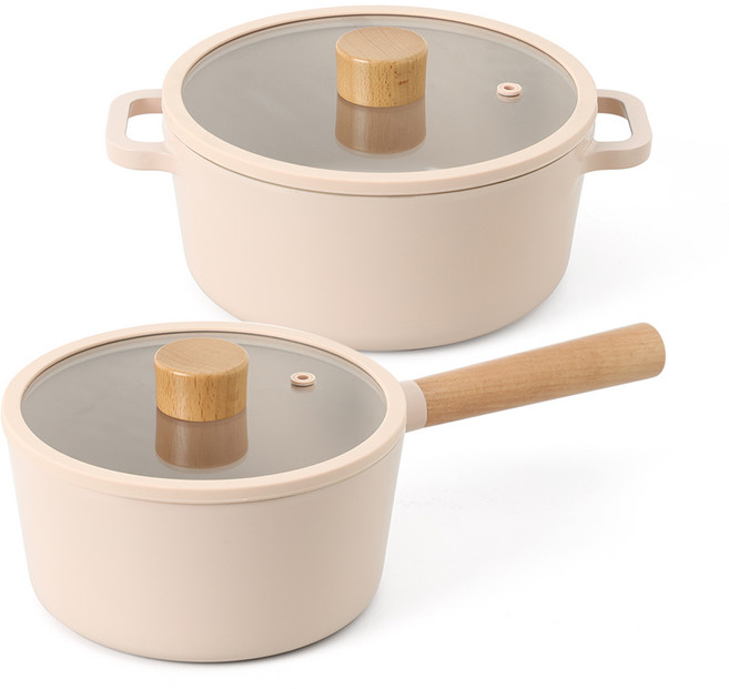 코지 피치 IH 인덕션 냄비세트 2종 18편수+20양수