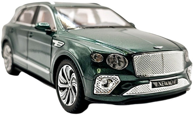 벤틀리 벤테이가 SUV 다이캐스트 1:24, 다크그린, 1개