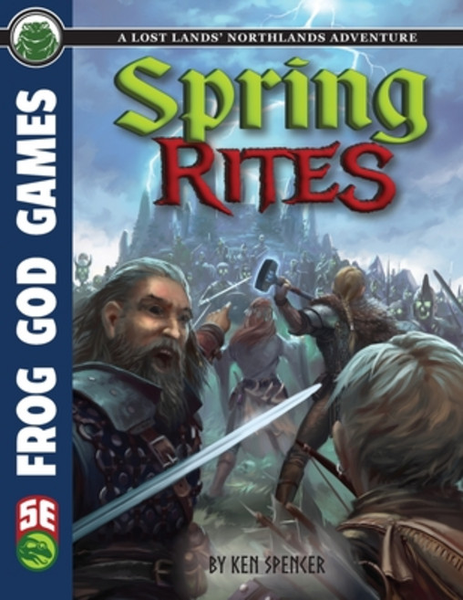 (영문도서) Spring Rites 5e Paperback, Frog God Games, English, 9781665603584