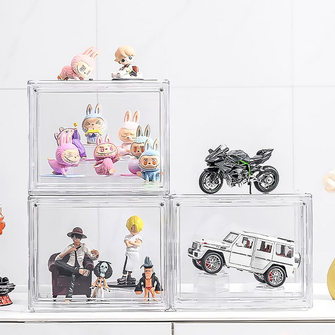 투명 케이스 피규어장식장 장난감 굿즈 인형 가방 진열장 쇼케이스 컬렉션, 1개