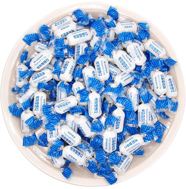 웰링스 대용량 업소용 벌크 디저트 캔디 화이트데이 기념일 행사 어린이집 답례품 식당 후식 민트 박하 사탕, 1개, 1.5kg