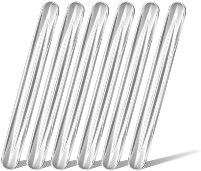 모두달라 문콕방지 도어가드 자동차 실리콘 도어커버, 투명, 6P