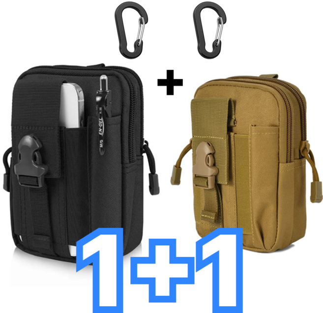 브라더마켓 현장 허리 휴대폰 공구 가방 2EA