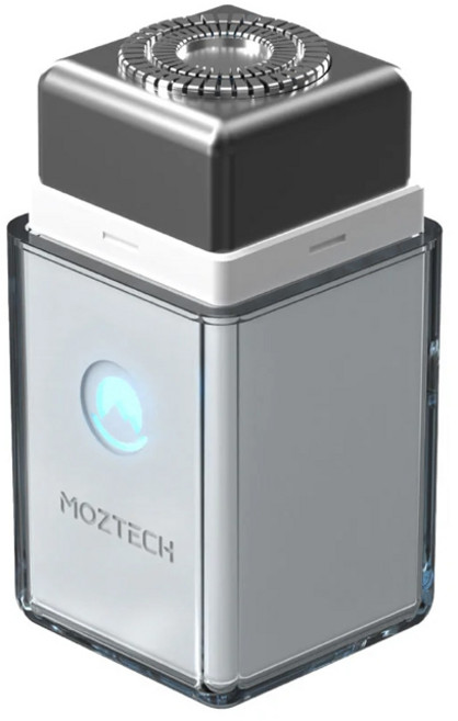 MOZTECH x OLIBEAR 全機防水迷你便攜刮鬍刀, MOZ電動迷你刮鬍刀+鼻毛剪套裝 青嵐白