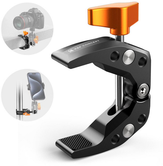 K&F CONCEPT KF31.081 MS15 수퍼 클램프 60mm, 1개