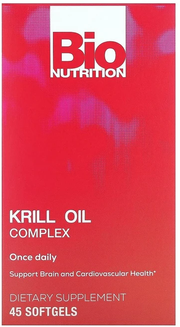 Bio Nutrition 크릴 오일 복합체 500mg 소프트젤 45정, BioNutrition크릴오일복합체500mg소프트젤45, 1개 - 쿠팡