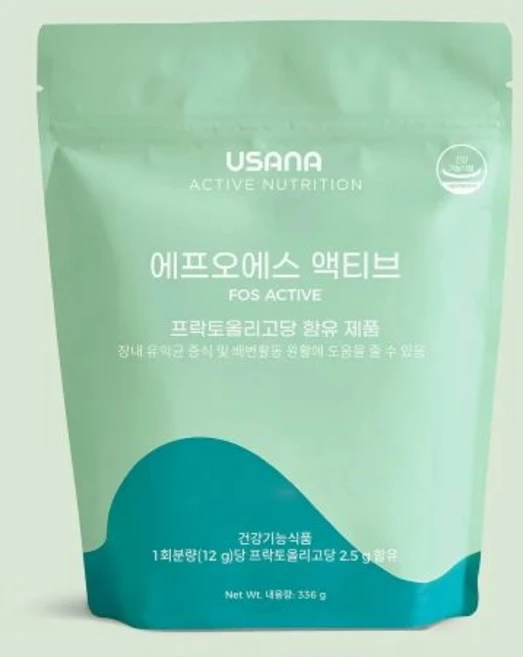 유사나 에프오에스 액티브 336g 프락토올리고당 FOS 장내 유익균 증식, 1개 - 쿠팡