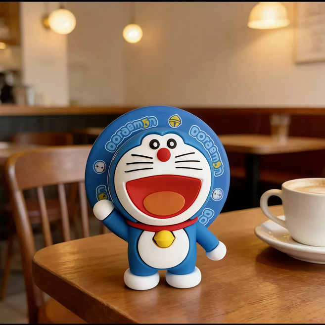 라온샵 핸드폰 그립톡 휴대폰 자석 스마트톡, 1개, 도라에몽