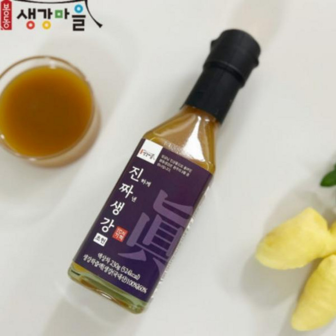 진하게 짜낸 생강 초헌(유리병)230g, 230g, 1개, 상세페이지 참조