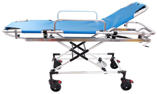 이송 침대 들것 요양원 병실용 보건실 이동식 노약자 수출용 01 변환 손잡이, 표준 머리 올리지 않는 타입, 1개, 1개입