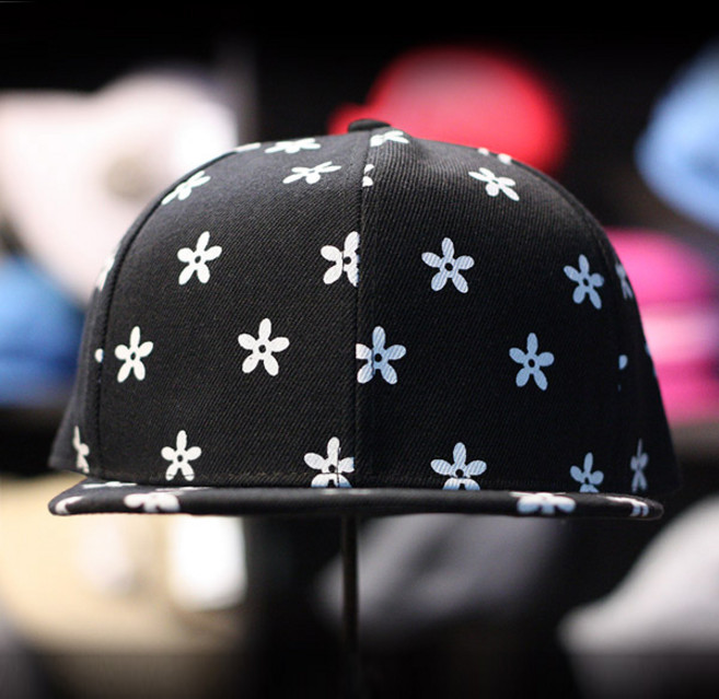 트레펠로 페인트 스팟 플라워 스냅백