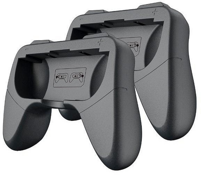 遊戲手把 Joy-Con 雙手把組 - 舒適握感 雙人遊戲, 2個, Switch2 黑色+黑色