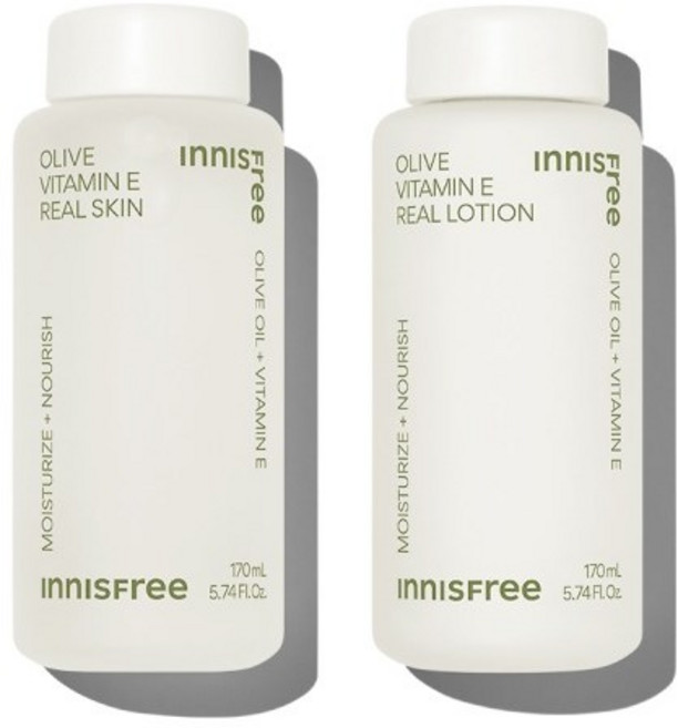 이니스프리 올리브 리얼 2종구성(스킨 + 로션), 1개