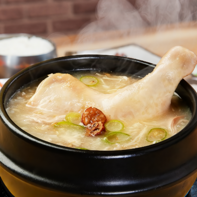 미가쿡 누룽지 닭다리 삼계탕, 5개, 800g