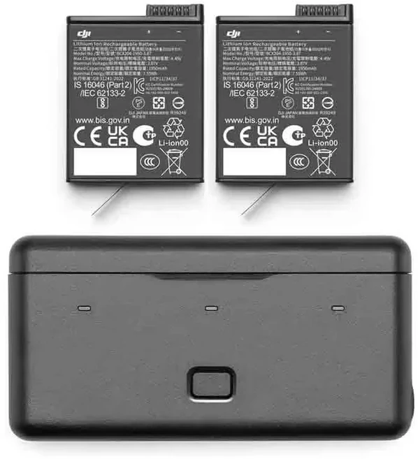 DJI 오스모 액션 익스트림 배터리 플러스 (1950mAh) 6 5 프로 360 재고 있음, 02 2 Battery Plus Kit