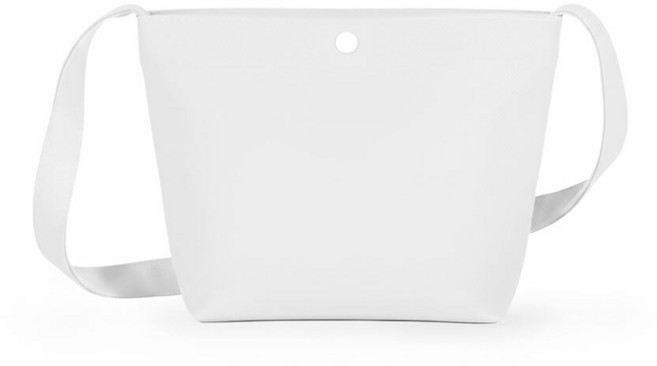 가볍운 데일리 무지 캔버스 패브릭 미니 크로스백