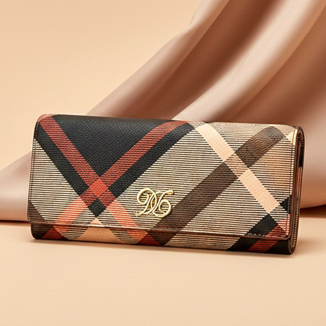 [백화점정품+선물포장 ] 닥스 DD 로고 소가죽 여성 지갑 장지갑