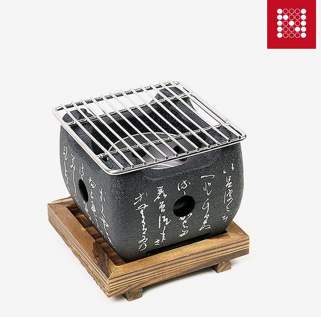 노마드 개인미니화로대세트정사각-대 N-7010, 1개