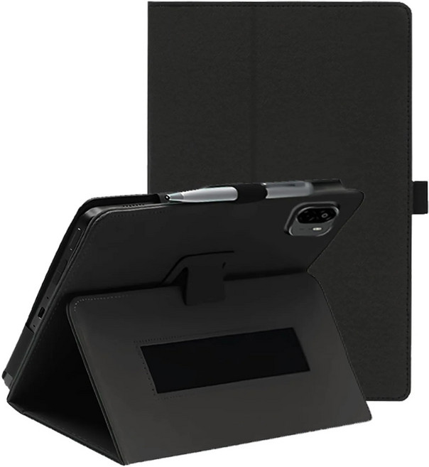 for Alldocube iPlay 70 Max Pro 13" Tablet Case Folio Stand Cover with Pencil Holder and Wrist Strap, Black, 1개